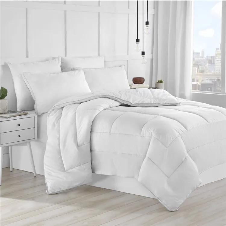 GAGA Hangzhou Grey Luxury Comforter Filling 100% Polyester Quilt All season home hotel use