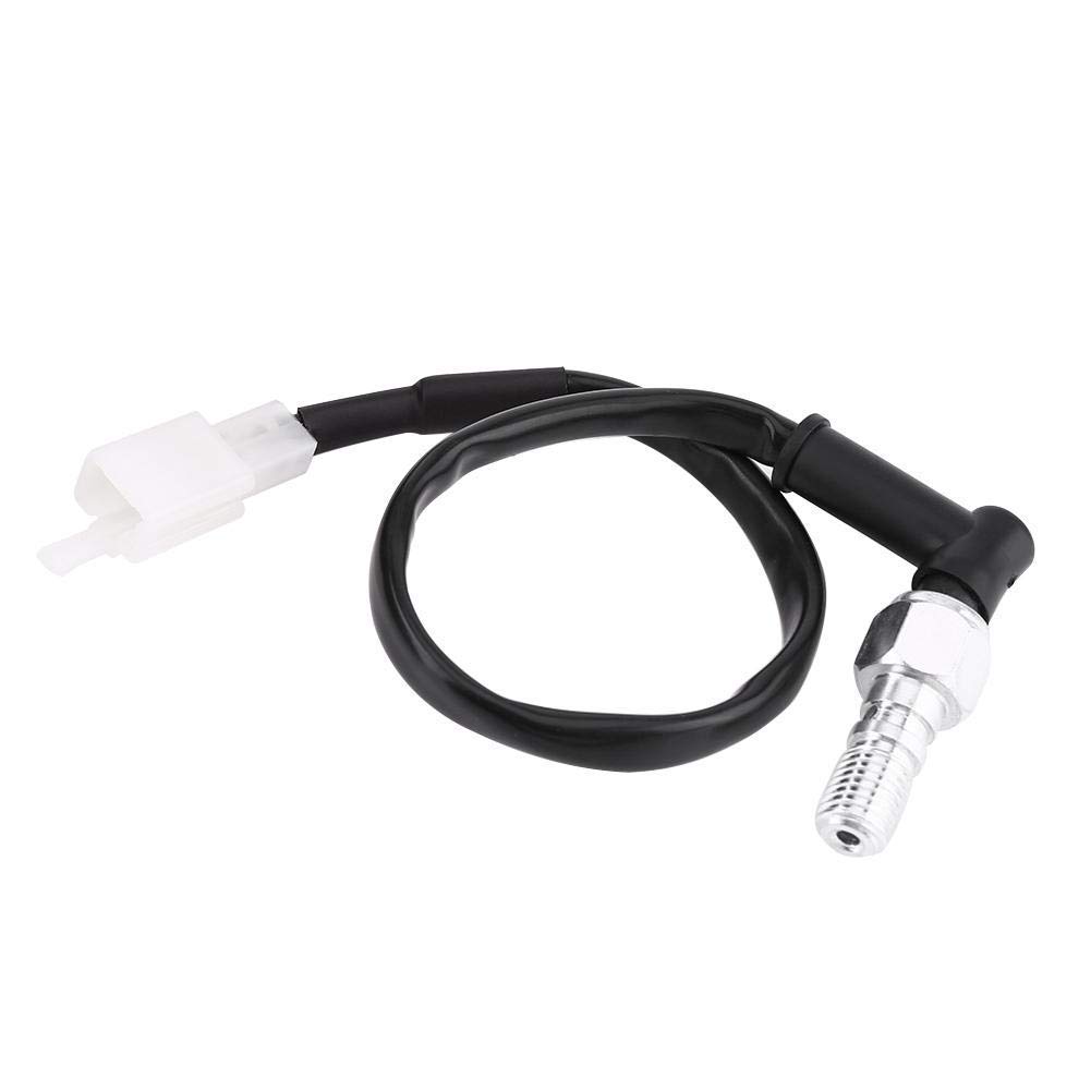 Keenso Hydraulic Brake Switch Pressure Switch with Washer Banjo Bolt M10 1.25mm 1mm Aluminum Motorcycle for ATV (Dangling M10*1MM)
