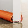 93CM Door Bottom Sealing Strip with Brush Under-Door Sweep Weather Stripping Light Noise Dust
