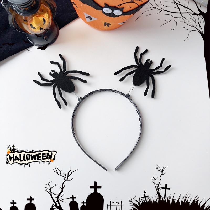 Halloween Funny Pumpkin Ghost Bat Side Clip Top Clip Festive Atmosphere Hair Accessory
