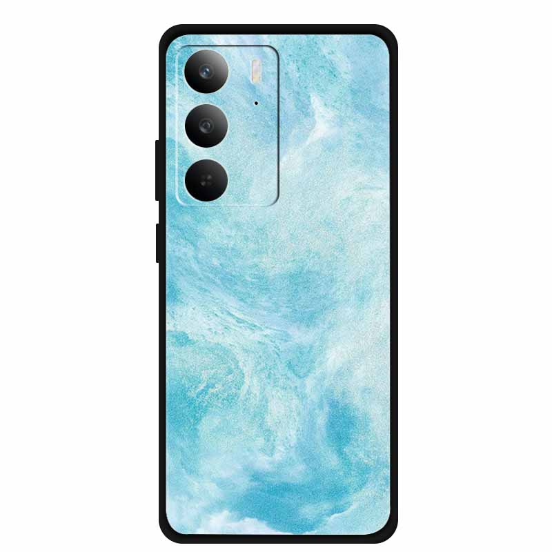 Cover per Realme C75 RMX3941 C75X 4G Posteriore Morbida in Silicone Colorata Lusso TPU Custodia Telefono C 75 Bumper Girly Gradiente Viola