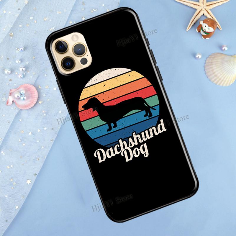 

Чехол для телефона с собакой Dachshund Teckel Dackel для iPhone 11 Pro Max XS XR X 12 13 Mini SE 2020 6S 7 8 Plus 13 Pro Max iPhone 5 5S SE