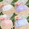 Constellation Key Square Pen Bag Large Capacity For Students School Classroom Storage