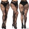 2 Paar Übergröße Netzstrümpfe Damen Sexy Dessous Damen Erotische Dessous Sex Bodystocking Große Größe Netz Damen Strumpfhose