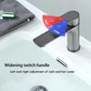 Gun Gray/Brushed Stainless Steel Faucet Washbasin Sink Hot and Cold Water Home Bathroom Kitchen Cabinet Washbasin