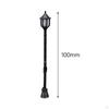 10 Pieces Lamppost Lamps, HO Scale, Miniature Landscape, Path Building Layout, Garden Model
