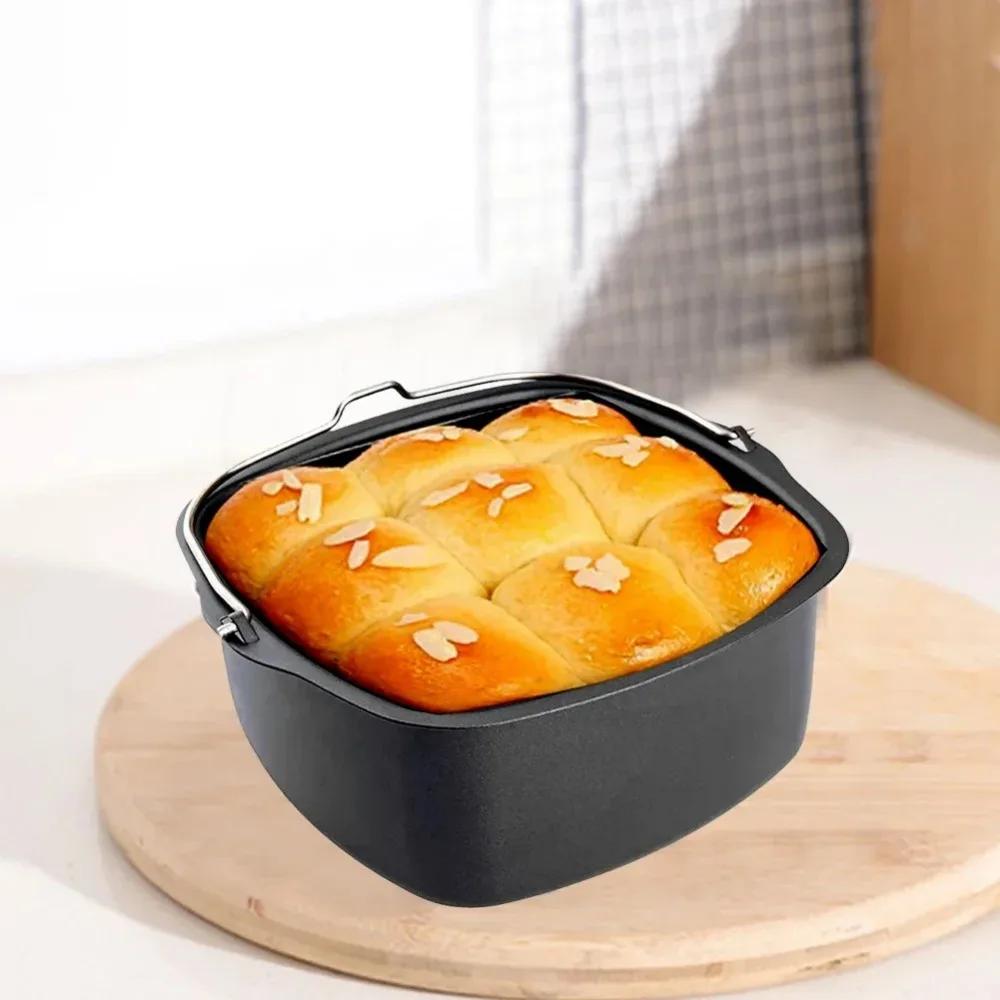 Cestello antiaderente per torta per friggitrice ad aria per Philips Teglia da forno Cestello Friggitrice ad aria Cucina Accessori Airfryer Cestello da forno