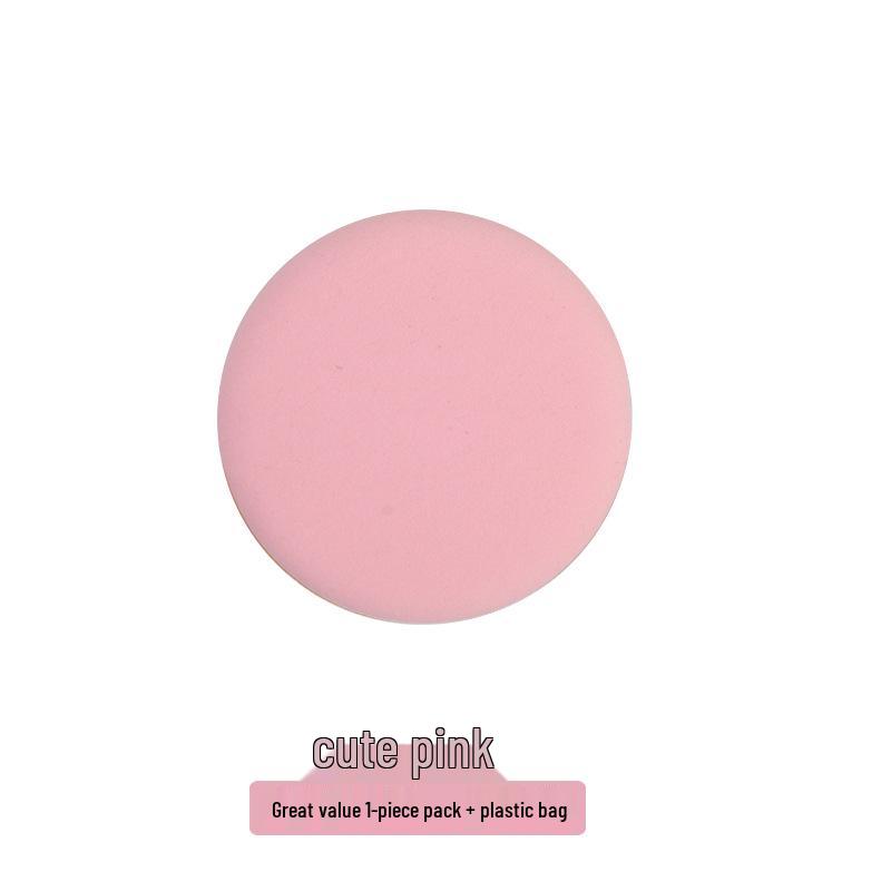 Pineapple Pie BB Cream Sponge Puff & Cushion: Non-Absorbing Makeup Tool with Wet/Dry Loose Powder Application.