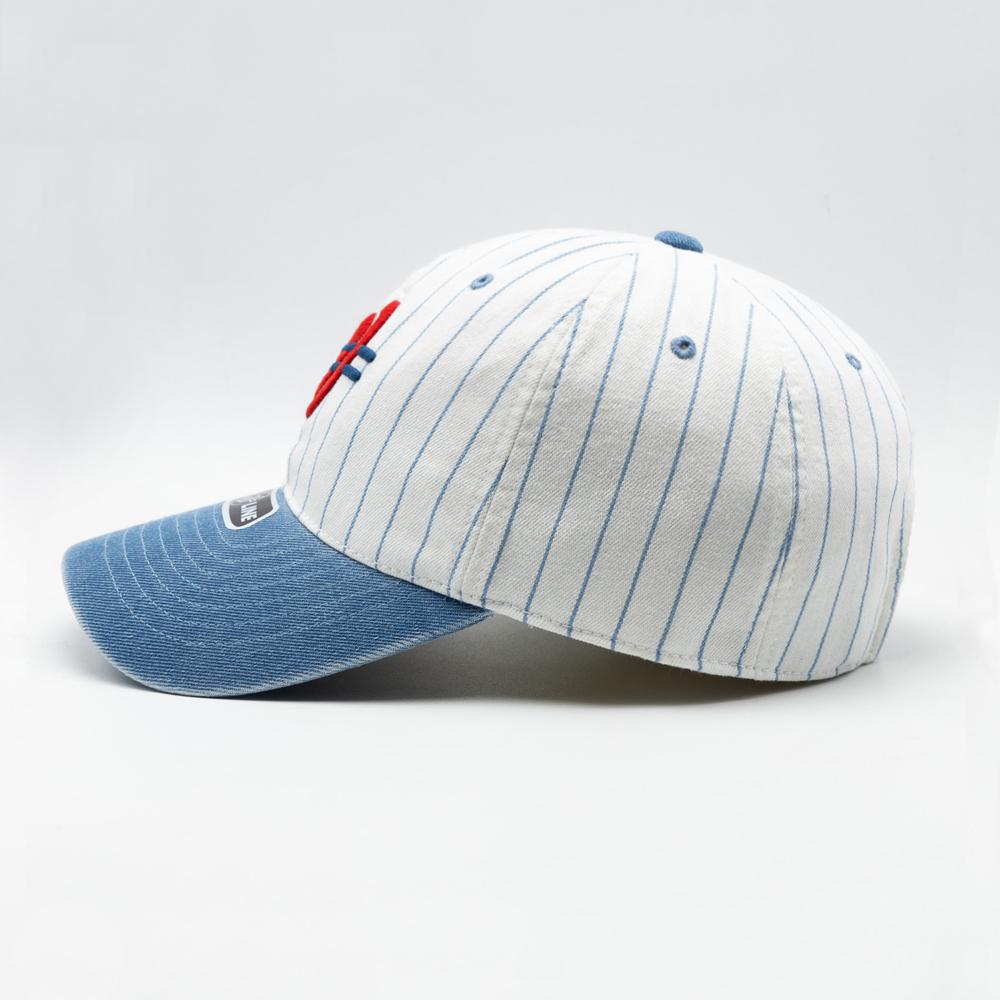 Wieoldeuwoldeu Baseball Stripe Ball Cap