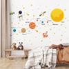 Cosmic Planet Wall Stickers Space Planet Rocket Astronaut Kindergarten Wall Decoration Children's Wall Stickers