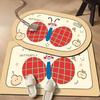 Absorbent Bathroom Mat Toilet Mat Mat Non-slip Household Toilet Door Carpet Cartoon Diatom Mud Mat