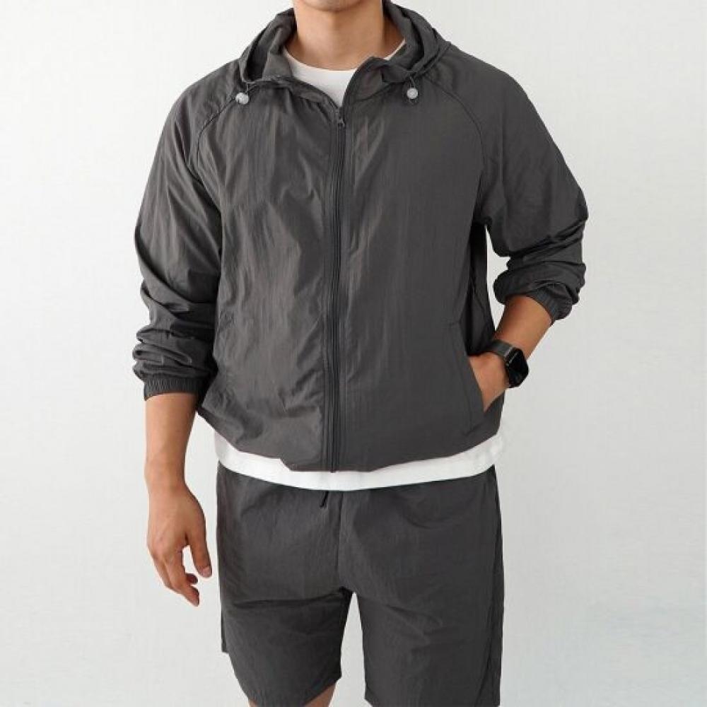 Onl Men S Summer Anorak Sweat Setup Training Set Running Wear
