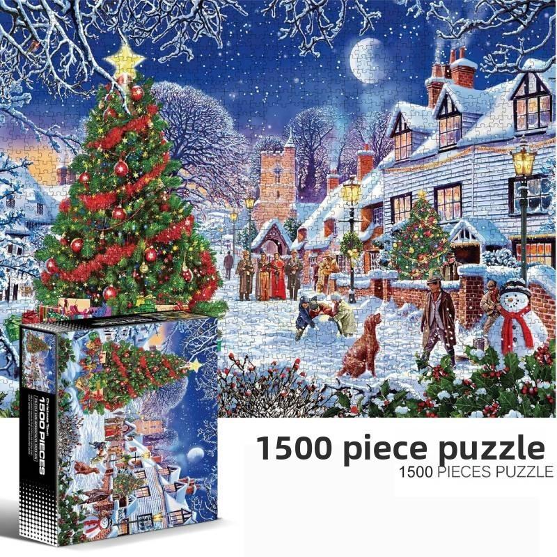 Jigsaw With Puzzle Bird Houses And World Renowned Flat Paintings For Teens Gift
