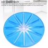 Mixer Splash Guard 6 Line Prevent Spilling Improve Kitchen Efficiency Mixing Bowl Splatter Guard for Kitchen Round Blue