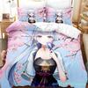 Game Genshin Impact Bedding Set 3D Printed Comforter Duvet Cover Sets Pillowcase Twin Full Queen King Duvet Covers Drop Ship