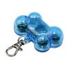 Yousheng Pet Light Pendant Flashing Anti-Lost Plastic 3 Modes Bone LED Warning Lamp Collar for Outdoor