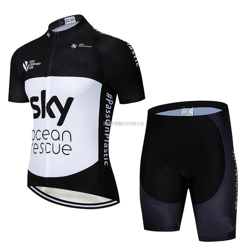 New cycling suit short-sleeved men s top bicycle breathable XXS