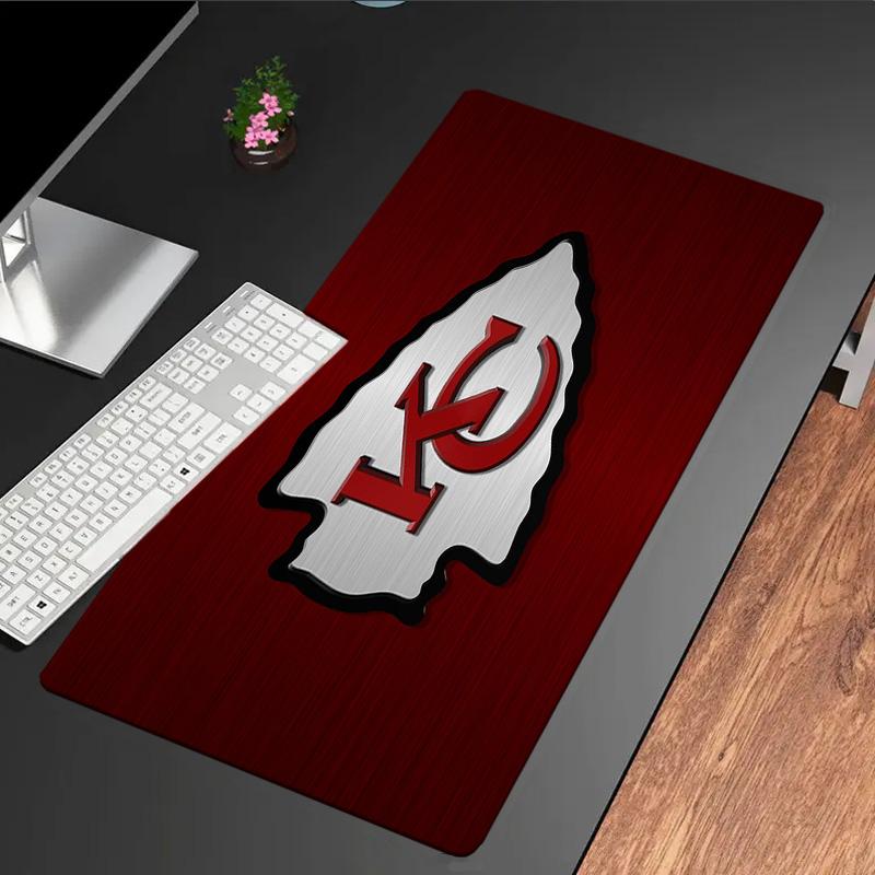 Kansas City Chiefs Helmet Mouse pad Mouse pad, Gaming Mouse Pad, keyboard pad, Desk Decor for computer notebook Fan Gift Birthday Gift