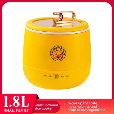 Mini urządzenie do gotowania ryżu 1,8 l Wielofunkcyjne urządzenie do gotowania ryżu z powłoką nieprzywierającą Odpowiednie dla 1-2 osób z mafanem