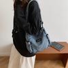 Denim Bag Women's Shoulder Crossbody Bag Commuter Small Square Bag