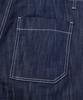 ANALOG MOOD Non-Faded Denim Half Pants (Blue)