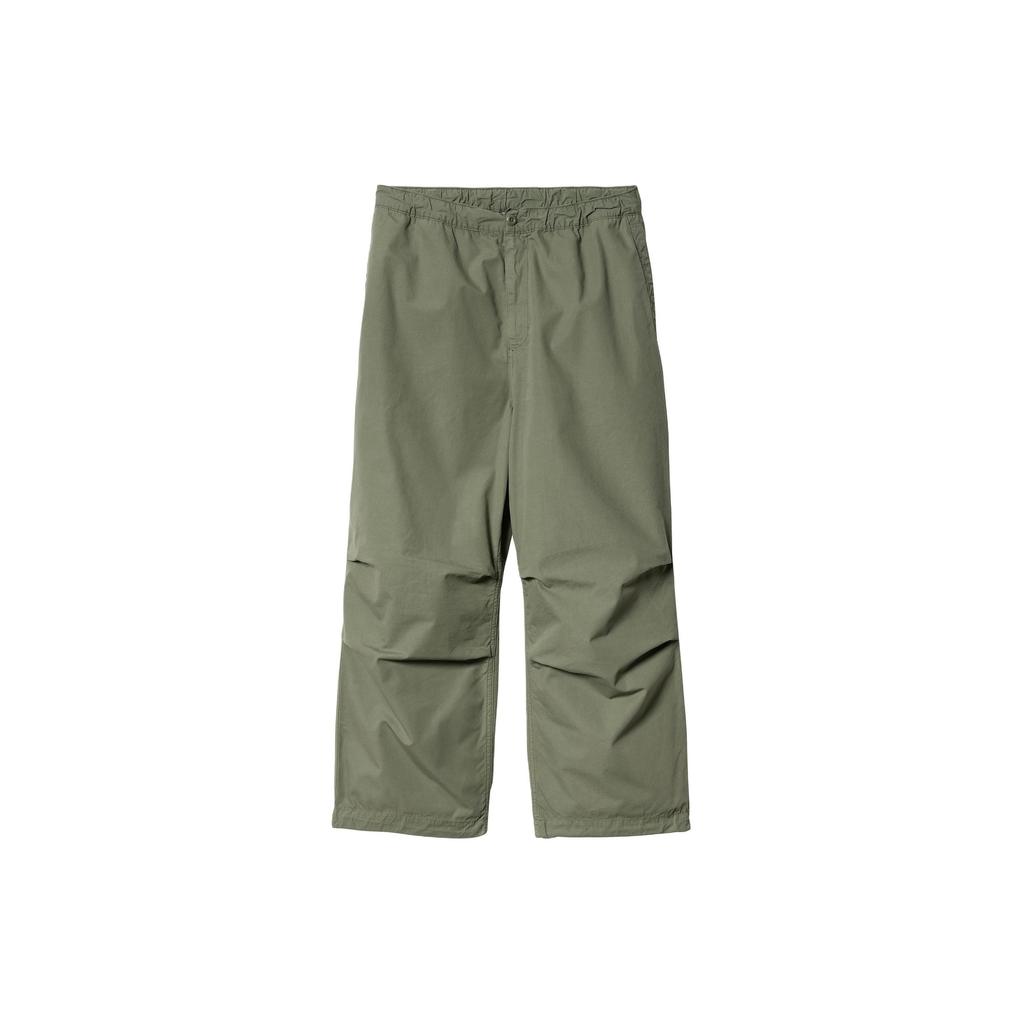 Carhartt WIP SS24 Square Label Double Layer Pleated Loose Casual Pants Unisex pants Green I033134-667-GD