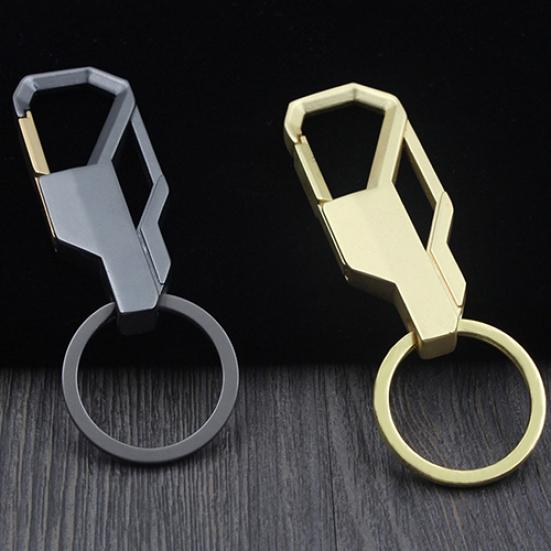 Gifts Simple Metal Keychain Key Chain Car Business Key Ring