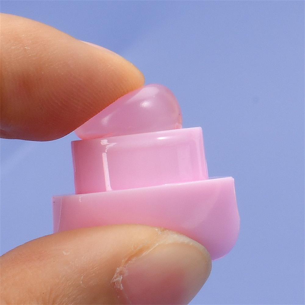 Mini Pennello Labbra in Silicone Angolato a Fumetti Pennelli Correttore Balsamo Labbra Lucidalabbra Pennelli Correttori Pennelli Trucco Strumenti Cosmetici