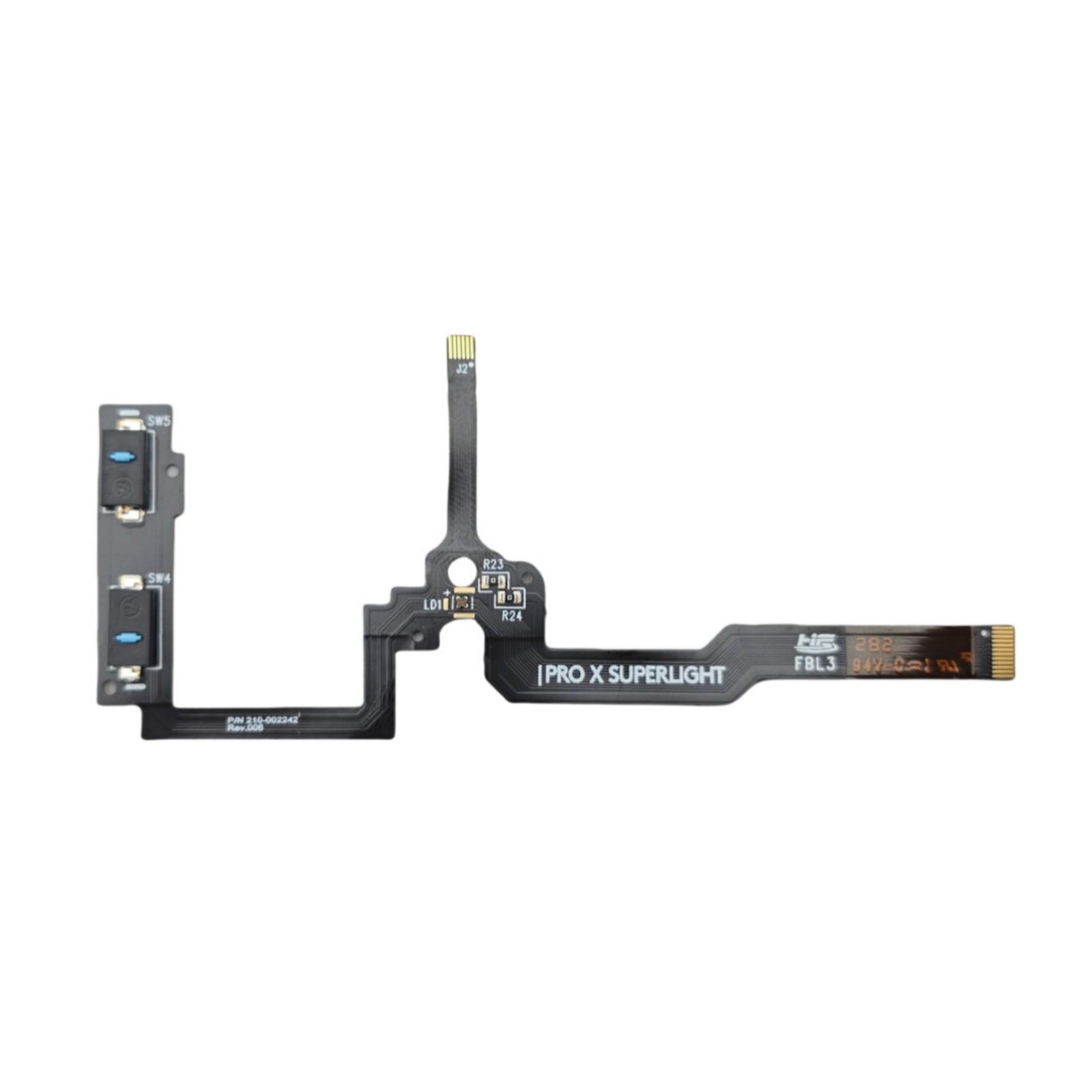 

Переключатели мыши Кнопка Печатная плата Гибкий кабель для Logitech G PRO X 2 GPROX GPW2 Материнские платы мыши Кабель Ремонт Замена