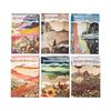 Nature-Inspired Retro Journal Collage Papers: 6 Unique Types
