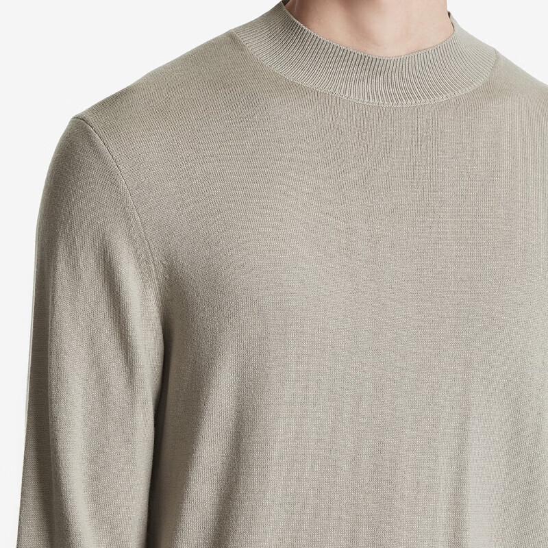 K-Boxing Men's Autumn/Winter Mock Neck Wool Pullover