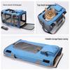 Large Breathable Foldable Cat and Dog Carrier Portable Travel Bag