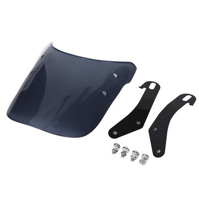 ABS Windschutzscheibenverkleidung Modifizierte Windschutzscheibe Universal für 5 7in Motorradscheinwerfer
