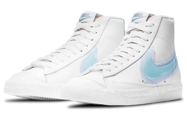 Nike Blazer Mid 77 White Glacier Blue Women's DD0502-102