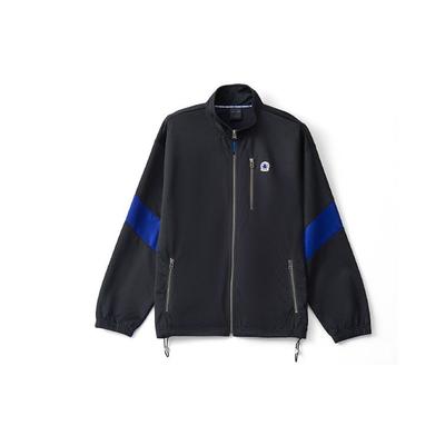 Color Block Stand Collar Jacket Men Jacket Cold-Sand-Black AFDQ881-1