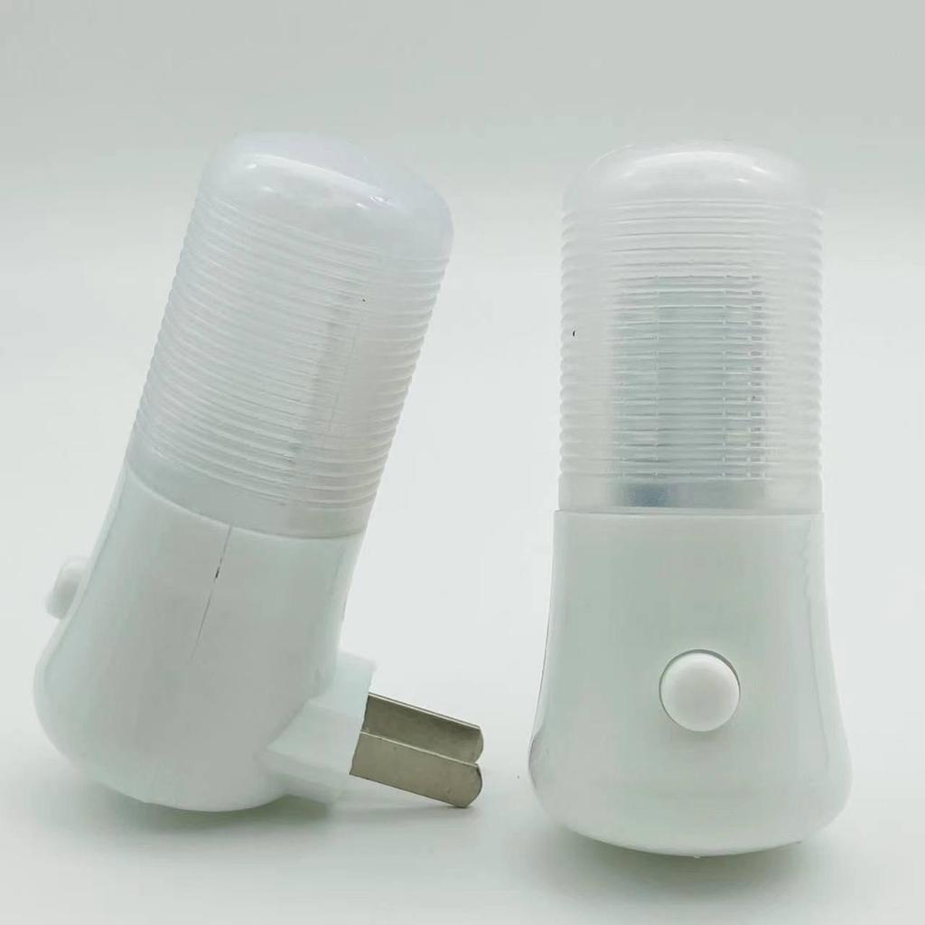 New Year Red 3W LED Night Light Plug-In Lamp for Indoor Bedside Use