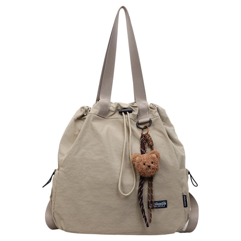 Schoolbag backpack messenger bag dual-purpose two-in-one new model, popular this year, women's backpack travel light travel large capacity