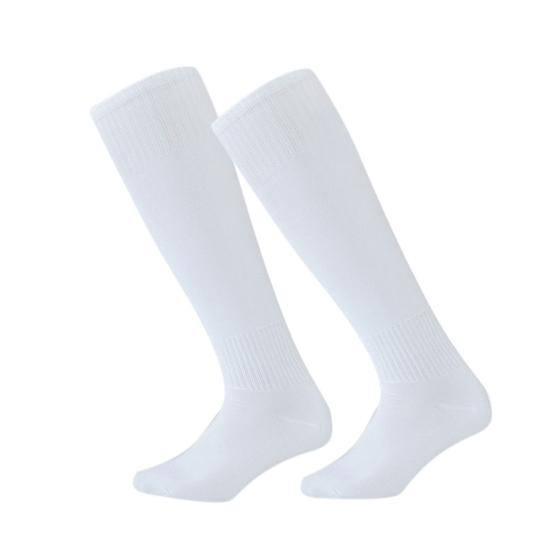 Solid Color Teenager Adult Football Soccer Training Men Sports High Tube Socks