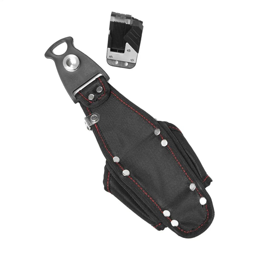 

Removable Nylon Tool Waist Bag Waist Hanging Nail Bag Electrician Tools Storage Bag Parts Bag 1 pc