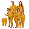 Long Sleeve Top and Pants Halloween Pajama Set Family Matching Spider Print Loungewear Comfortable Fit Soft Fabric