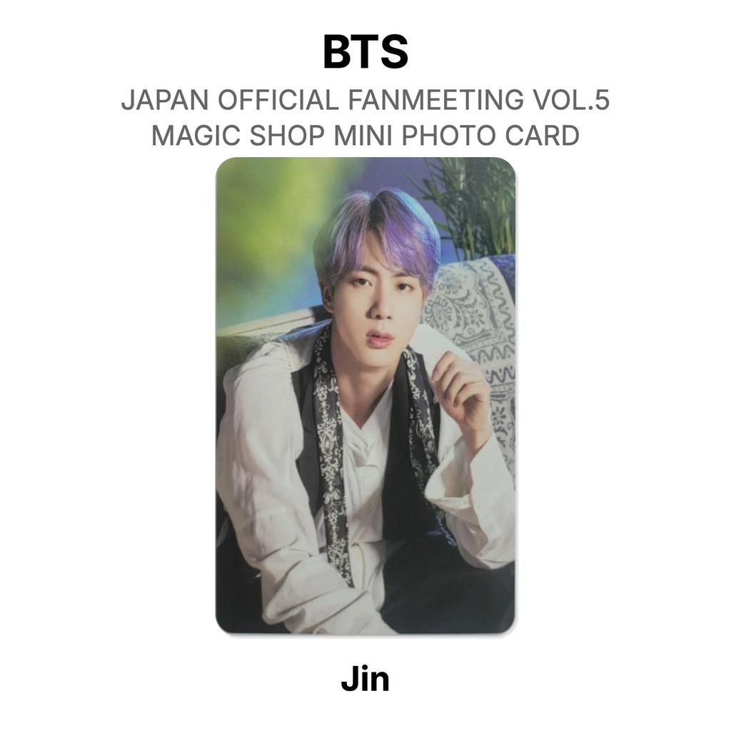 BTS JAPAN OFFICIAL FANMEETING VOL.5 MAGIC SHOP MINI PHOTO CARD Official Photocard