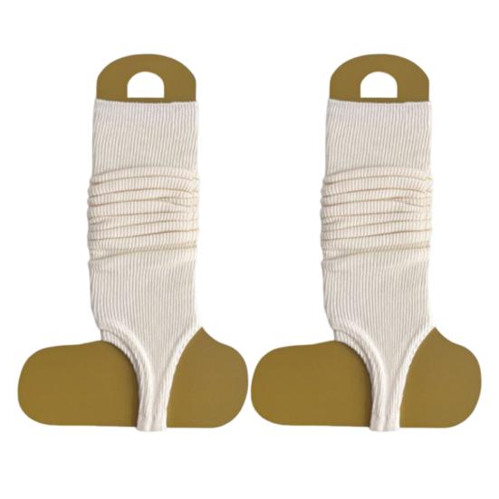 

Girls Summer Stirrup Socks Breathable Toeless Calf Socks Slouchy Ballet Leg Warmers Scrunch Socks for Women Yoga Dance