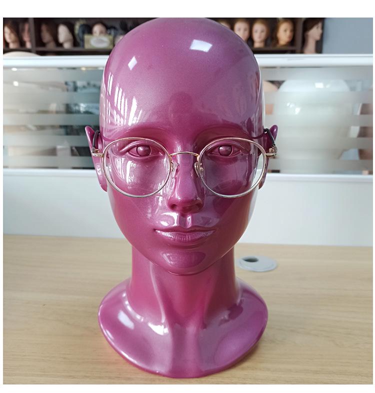 Female Mannequin Head for Wig, Makeup, and Hat Display