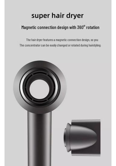 High-Speed Bladeless Hair Dryer with Negative Ion for Damage-Free, Constant Temperature Hair Care