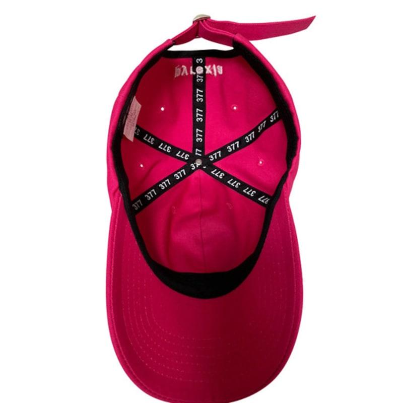 377PLACE Signature 377 Degrees Daily Overfit Cap Pink White