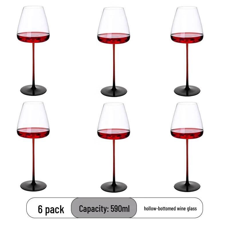Elegant German-Style Handmade Wine Glass Set