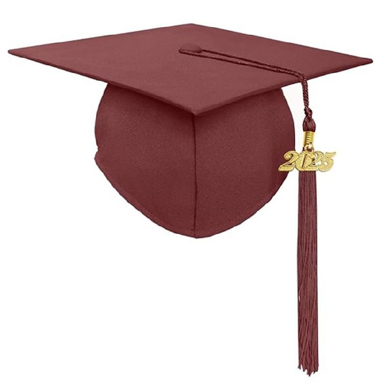 Lovely Graduation Hat Fringe Unisex Closure Graduation Hat Decoration Cosplay for Adults and Children