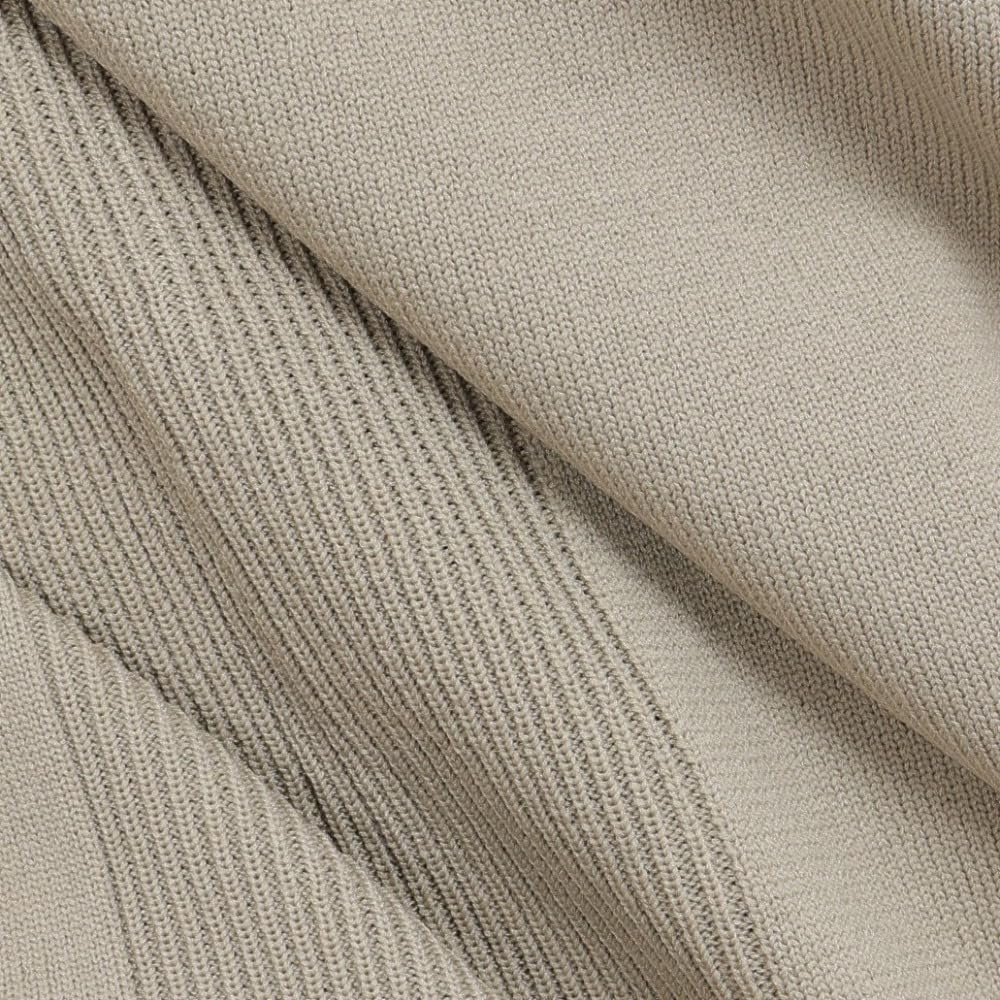 Long Sleeve High Neck Knit Golf S [Pin Apparel] Women's (Side Line) / / 622-4275902 040_Beige