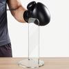 Countertop Boxing Glove Rack Acrylic Display Stand, Non-slip Base Holder, Holder for Vertical Storage Home Gym Training Sports Gloves Stand