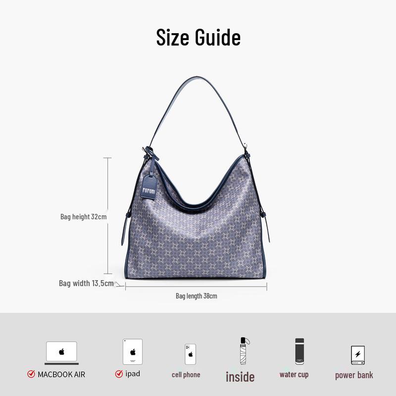 FUFUNI 2026 Vintage Floral Hobo Tote Bag